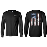 PR110<br>Long Sleeve Flag Tee