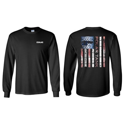 PR110<br>Long Sleeve Flag Tee